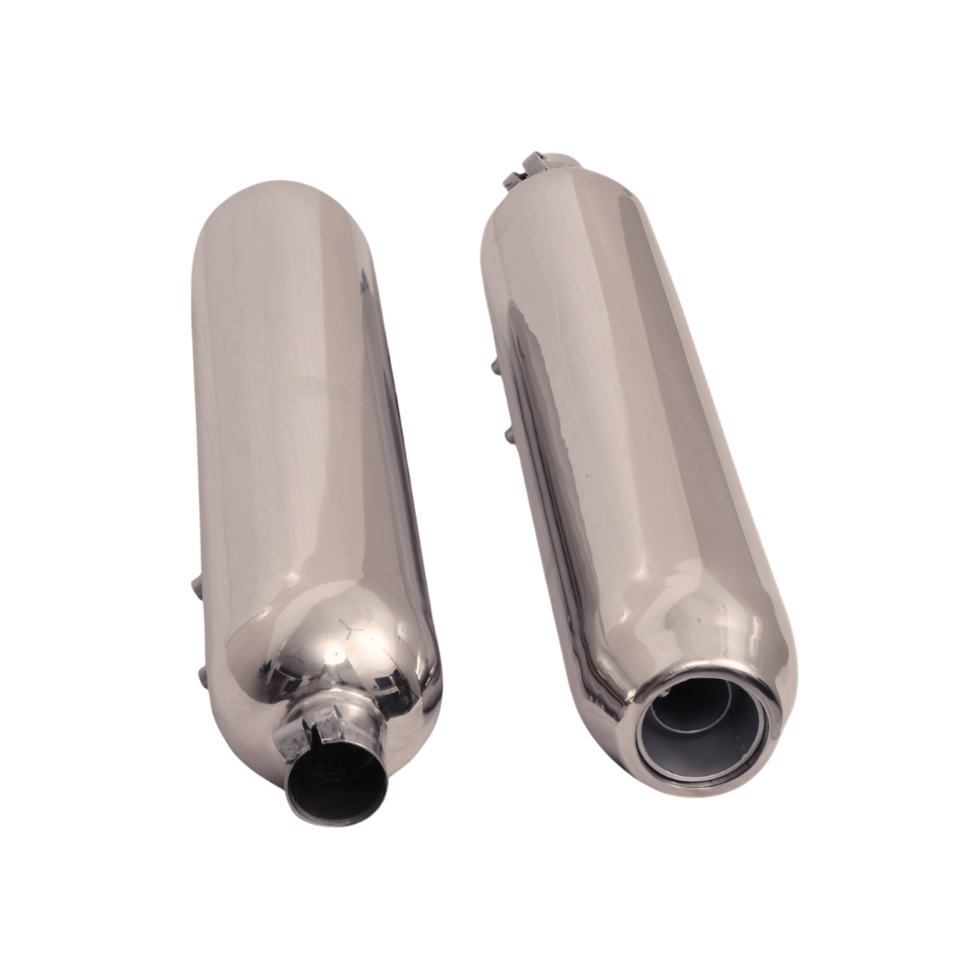 Stainless Steel OE Style Hurricane Exhaust for Super Meteor 650 & Shotgun 650
