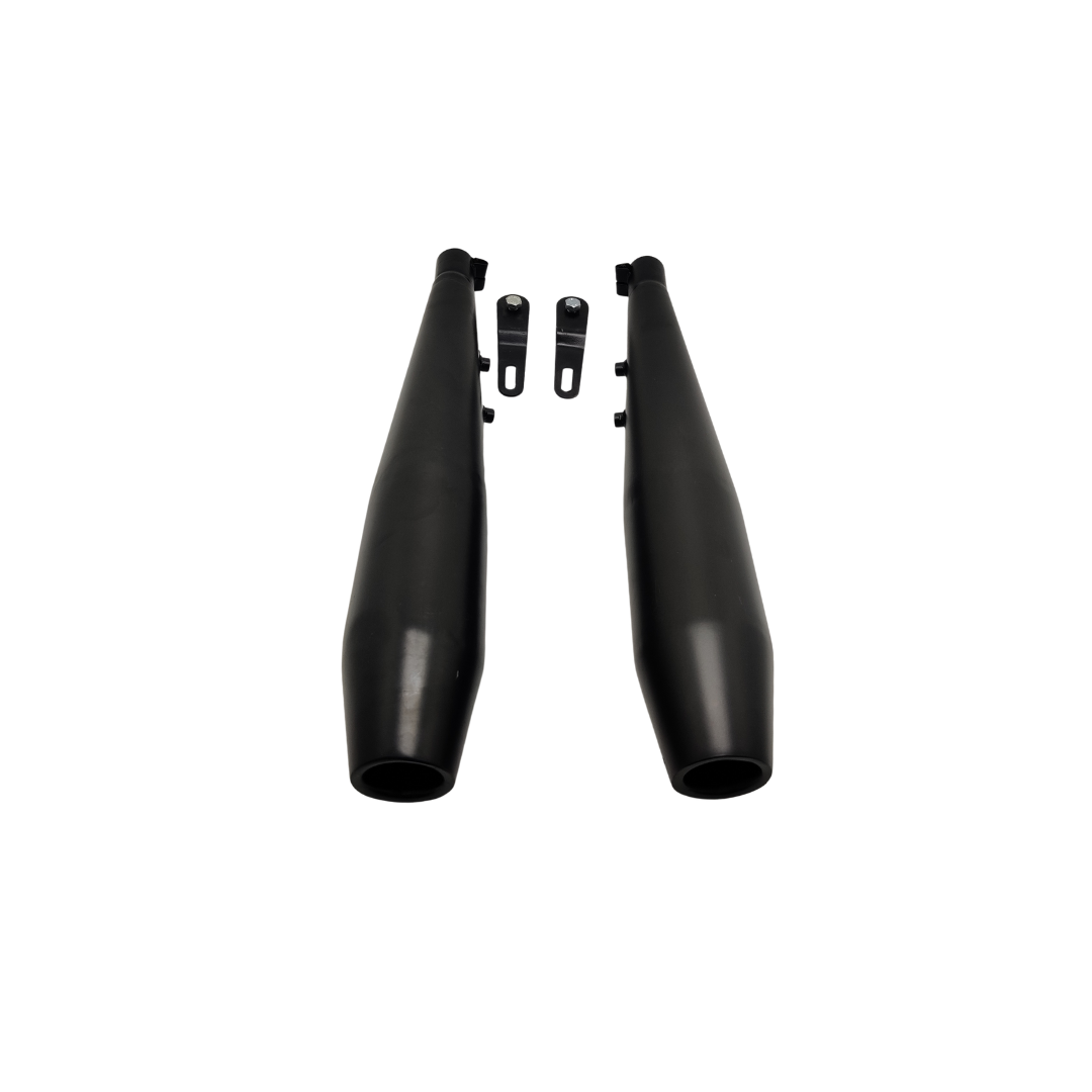 Venom Exhaust with DB Killer for Jawa 42, Jawa Bobber, Jawa FJ, Jawa Perak, Yezdi Roadster & Scrambler