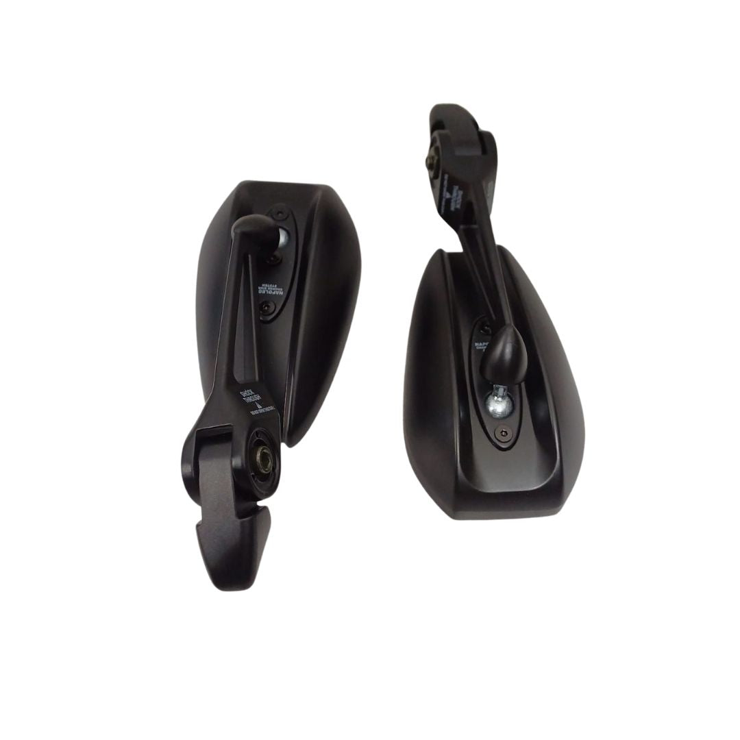 H3169 Universal Bar End Mirrors for Motorcycle & Scooters, Universal Rearview Mirror, M8/M10
