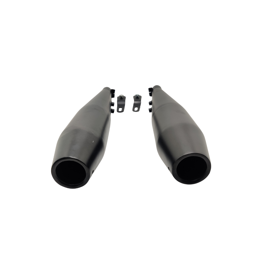 Venom Exhaust with DB Killer for Jawa 42, Jawa Bobber, Jawa FJ, Jawa Perak, Yezdi Roadster & Scrambler