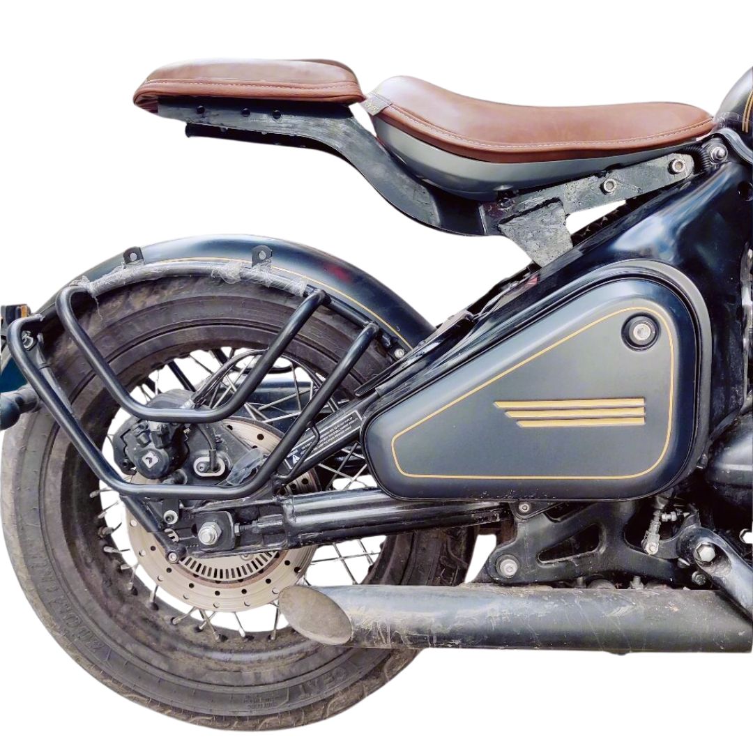 Economy Dual Seat for Jawa 42 Bobber & Perak (Backrest Not Included)