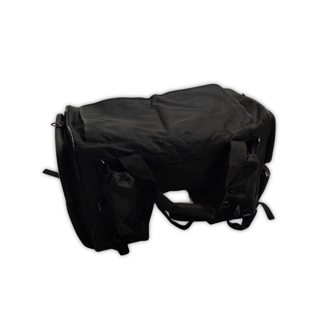 Scoyco 70 Ltr Saddle Bag for Upswept Sports Bike Exhaust - Type 2, High Capacity