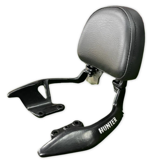 Backrest for Royal Enfield Hunter | Big Cushion Comfort & Secure Support