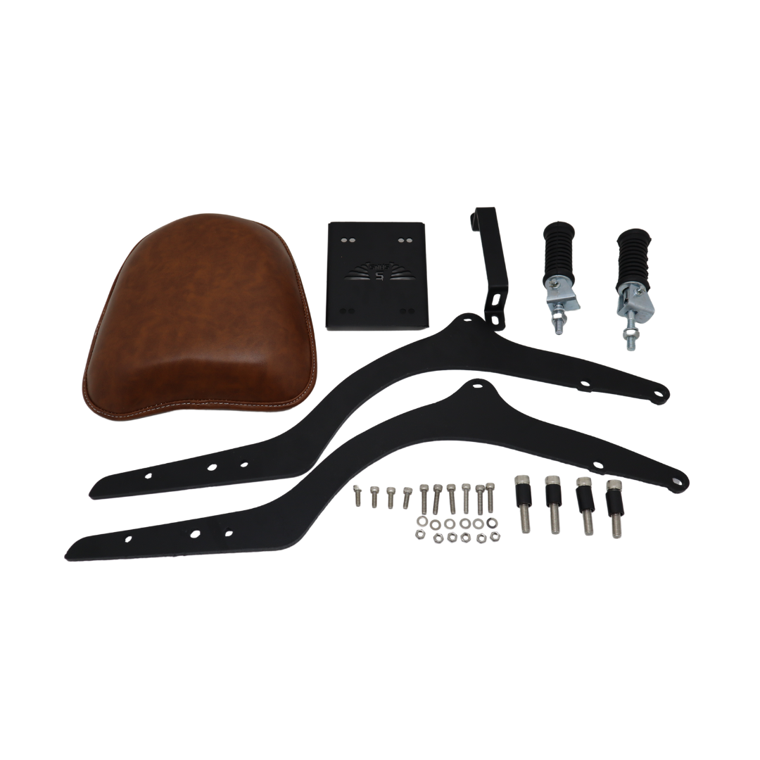 Premium Jawa Perak Custom Dual Seat - 200kg Load Capacity