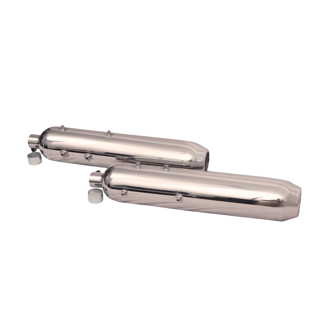 Stainless Steel OE Style Hurricane Exhaust for Super Meteor 650 & Shotgun 650