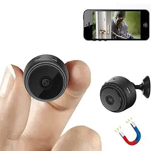 SmartEye Mini Wireless WiFi Security Camera - HD 1080p, Low Light Vision, Portable & Magnetic