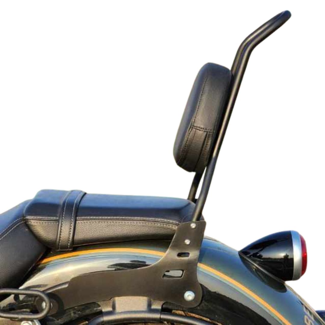 Sissy Bar Backrest for Super Meteor 650, Shotgun 650, Classic 650, Harley X440, Classic 350 & Meteor 350 – Ergonomic Design