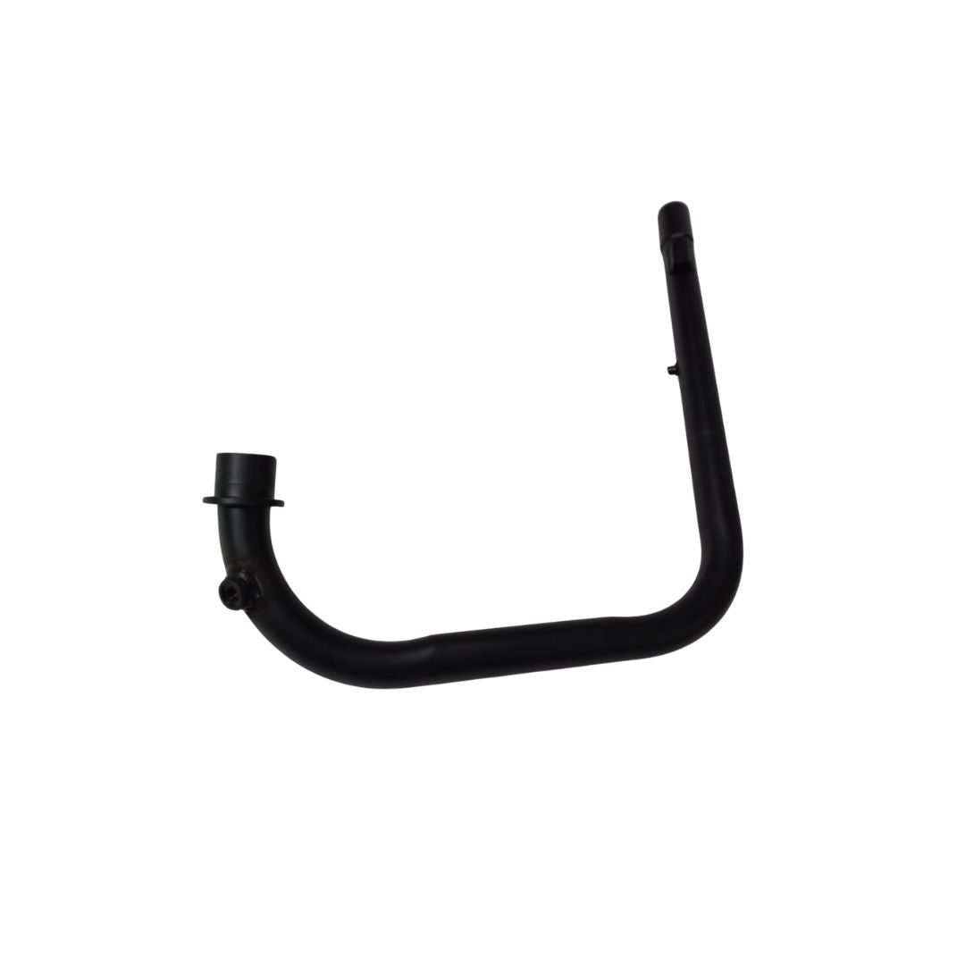 L Shape Bend Pipe for Royal Enfield Motorcycle (Empty) | Customizable Exhaust Pipe for Royal Enfield