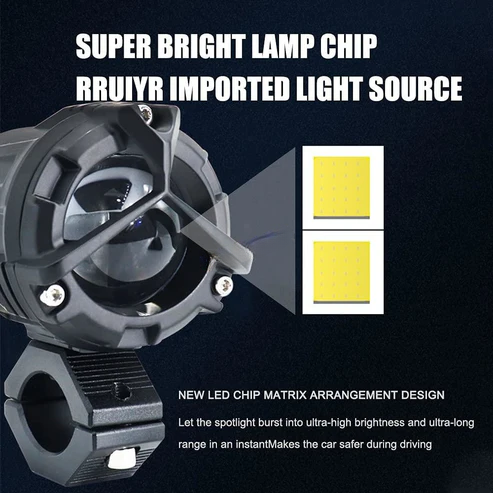 LIU HJG Mini Mercedes Fog Light 20 Watt Each | Compact LED Fog Lights for Enhanced Visibility