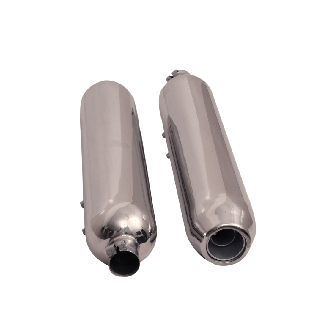 Stainless Steel OE Style Hurricane Exhaust for Super Meteor 650 & Shotgun 650