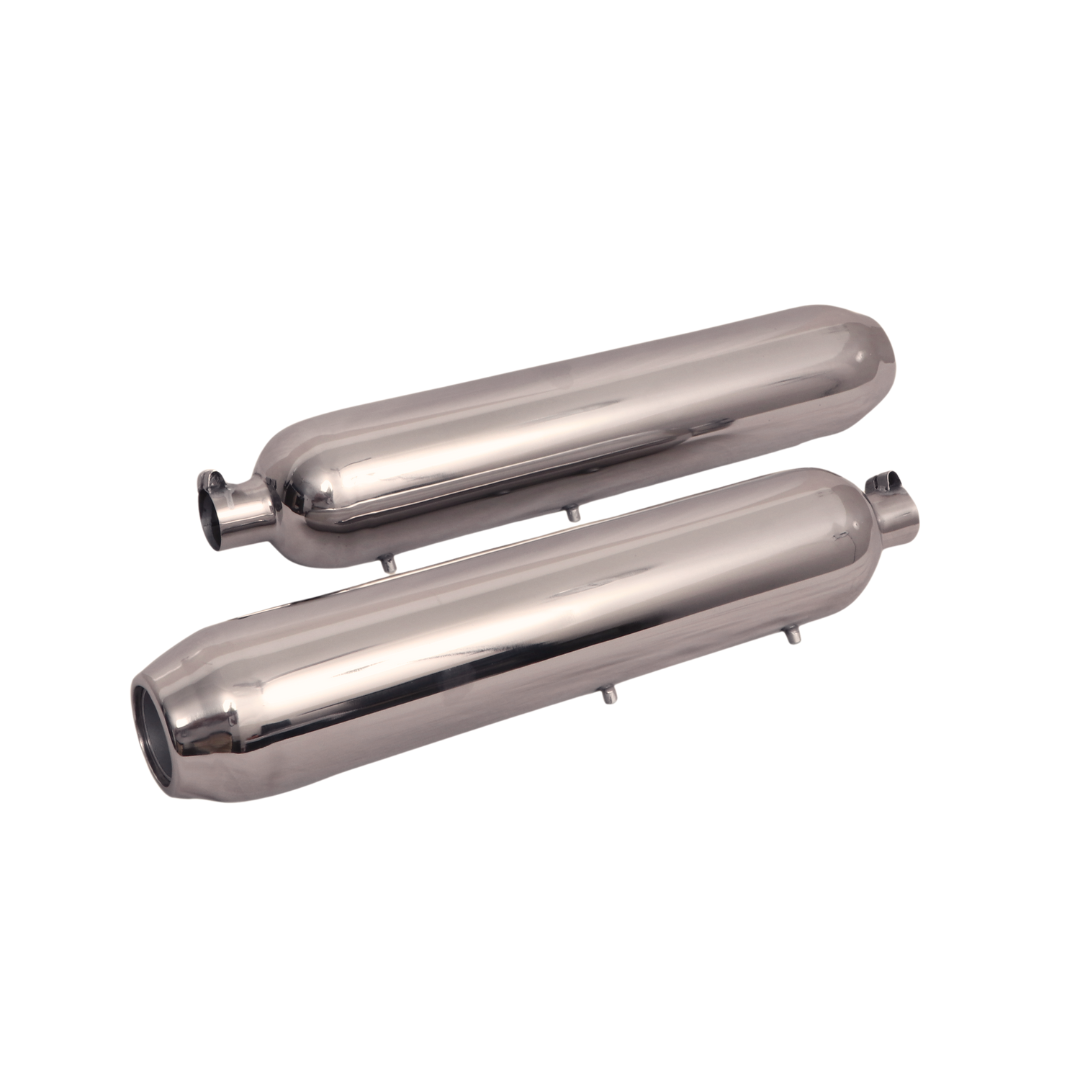 Stainless Steel OE Style Hurricane Exhaust for Super Meteor 650 & Shotgun 650