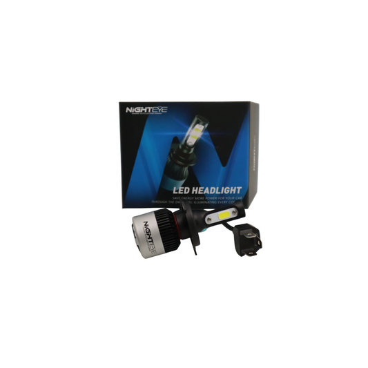 Night Eye Dual LED Headlight for All Motorcycles - High & Low Beam