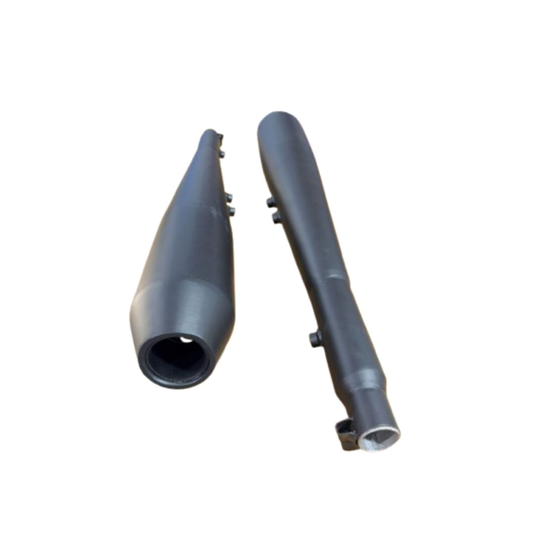 Growler Exhaust Black with Db Killer -Direct fit for Jawa 42 2.1