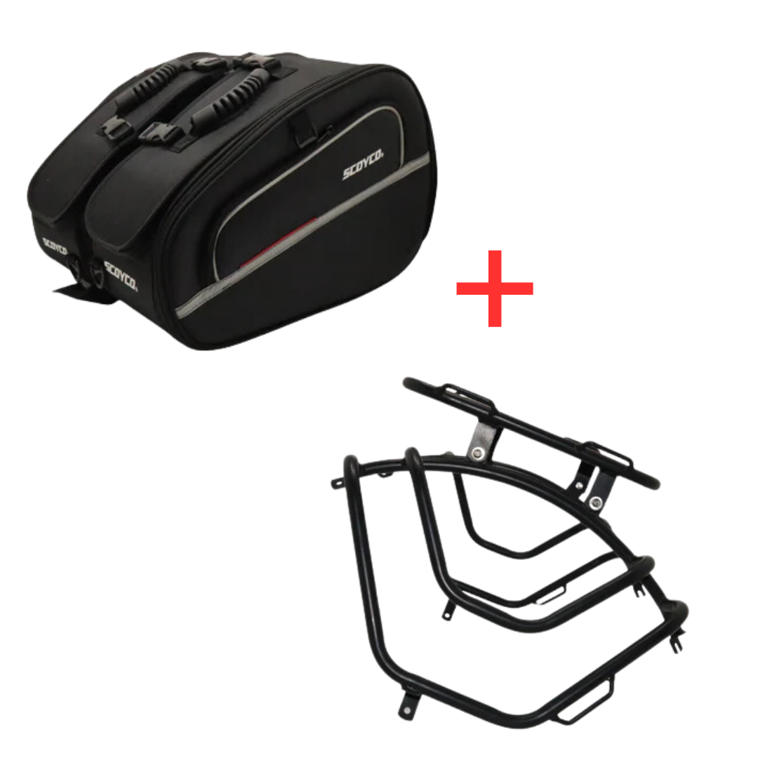 Carrier & Saddle Bags for Jawa Perak, Jawa 42 Bobber – Heavy-Duty Storage