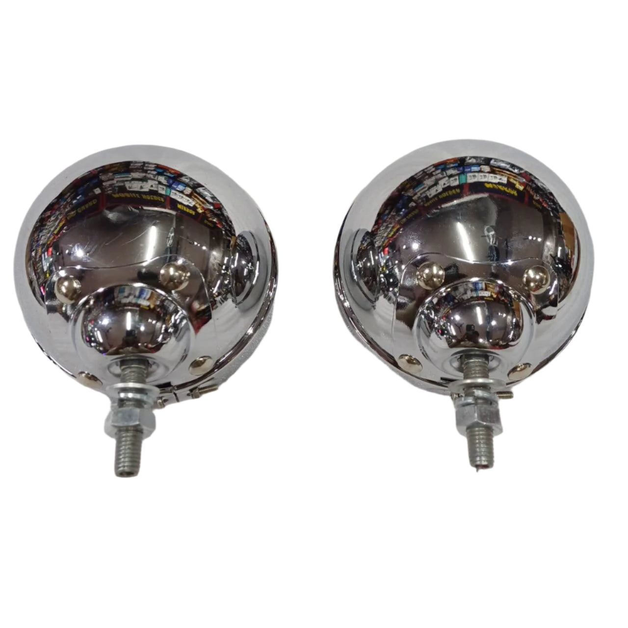 40W Fog Lights with Projector & Chrome Holder – Universal Fit