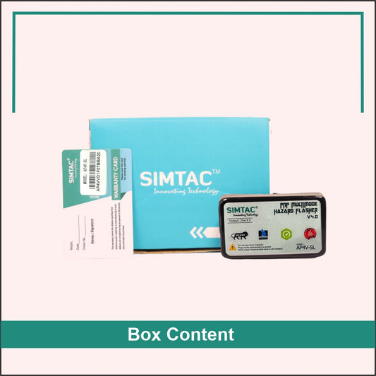 SWITCHLESS | Apache 160/200 4V BS4/BS6 - Simtac PNP Hazard Flasher/Adapter/Module - AP4V-SL