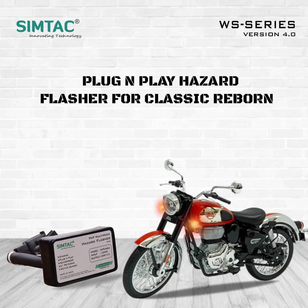 RE Classic Reborn Compatible PNP Hazard Flasher/Adapter/Module - CLSR-WS4