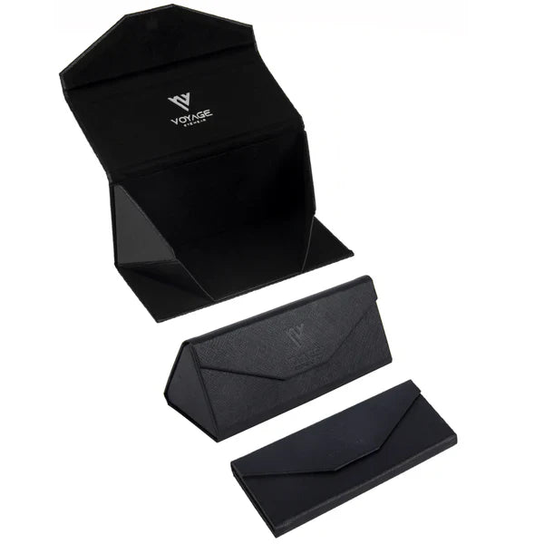 Black Polarized Round Sunglasses – Classic Design | UV Protection | PMG4443