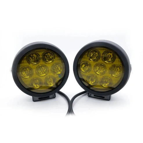 HJG 70w Round 7 LED Fog Light without Harness