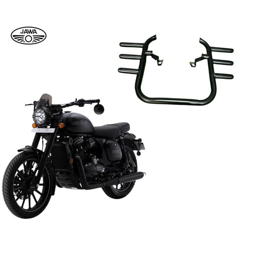 3-Rod 1.25" Crash Guard for Jawa & Yezdi Roadster/Scrambler/Jawa 42 FJ