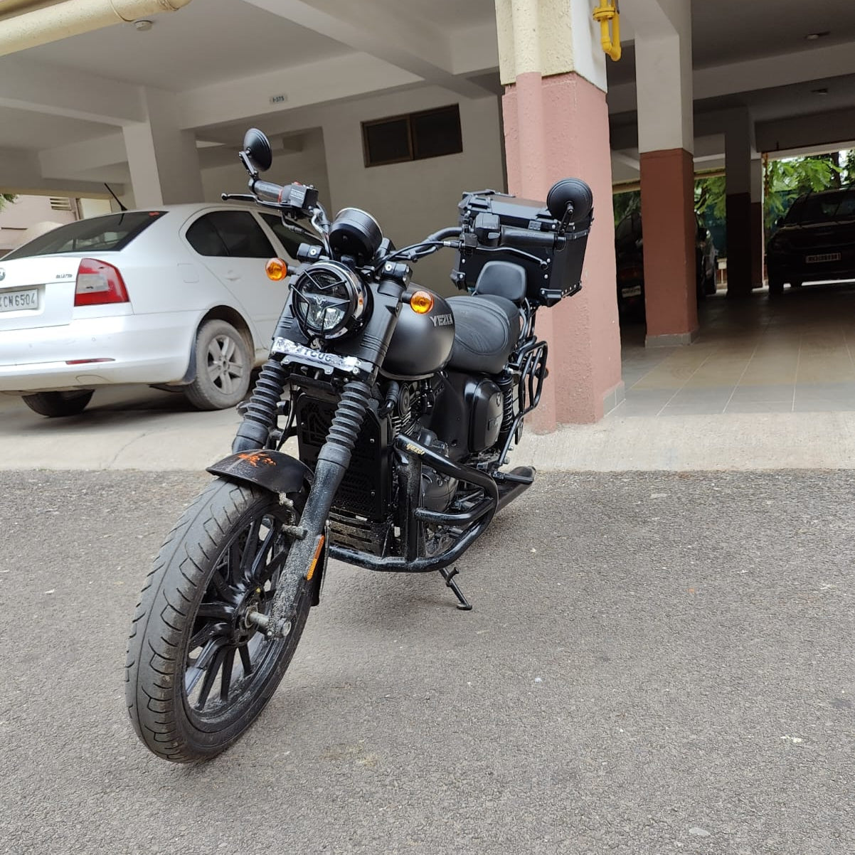 Top Rack for Yezdi Roadster with Tubular Frame