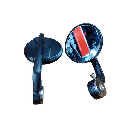 Universal GT Bar End Mirrors for Motorcycle & Scooters, Universal Rearview Mirror