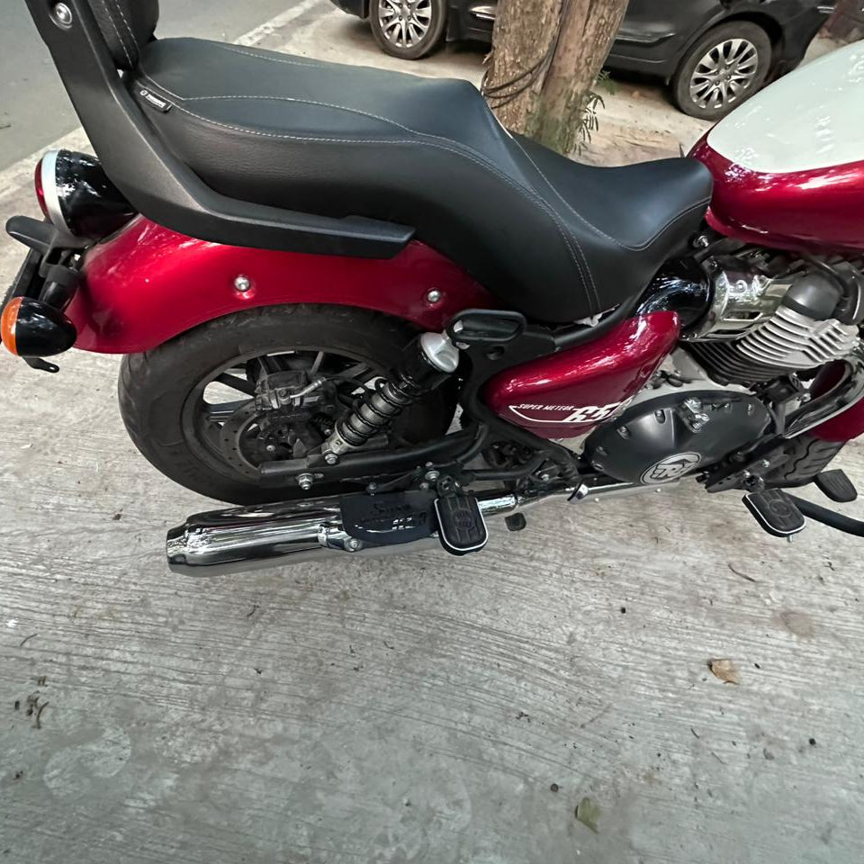 Stainless Steel OE Style Hurricane Exhaust for Super Meteor 650 & Shotgun 650