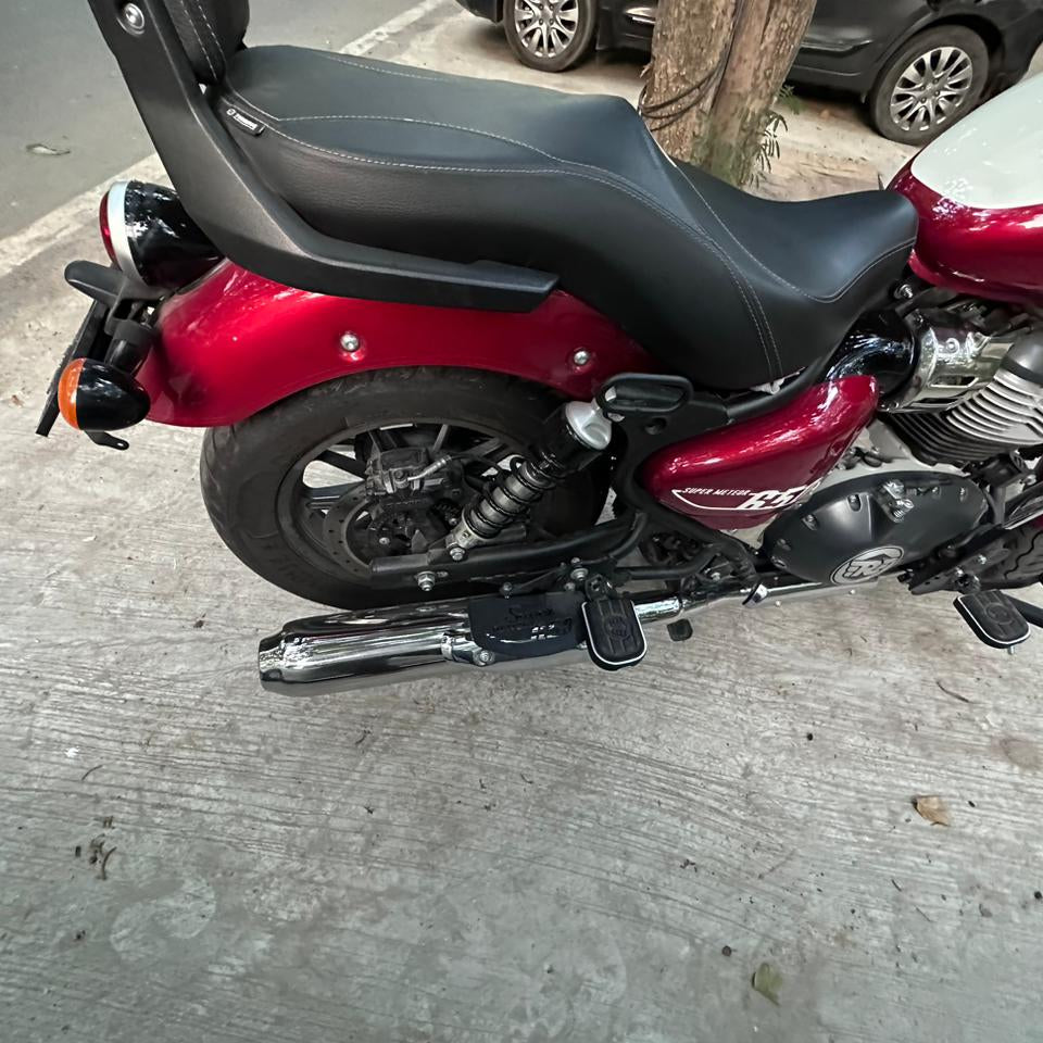 Stainless Steel OE Style Hurricane Exhaust for Super Meteor 650 & Shotgun 650