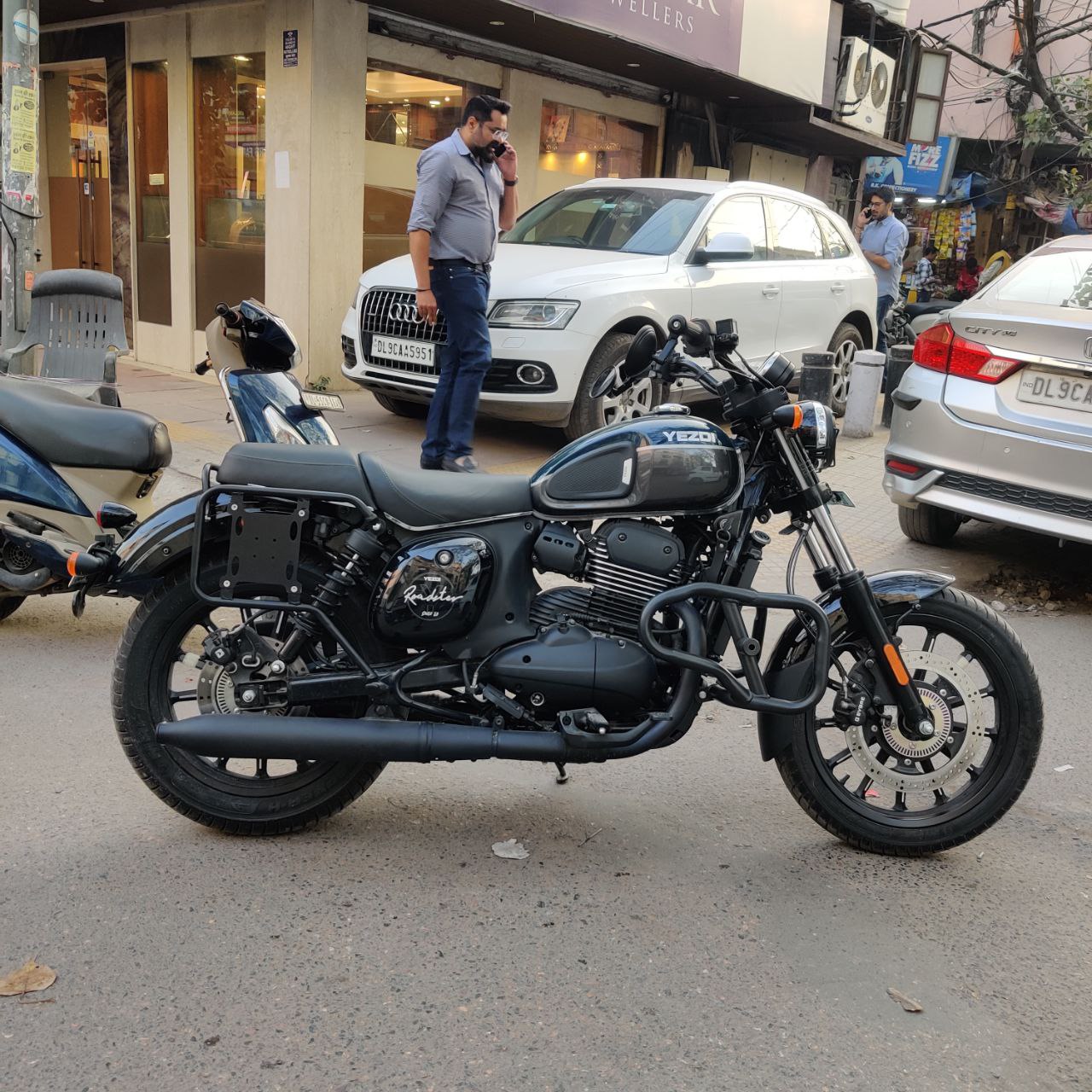 Premium Saddle Stay for Jawa 42, Classic, 42 2.1 & Yezdi Roadster