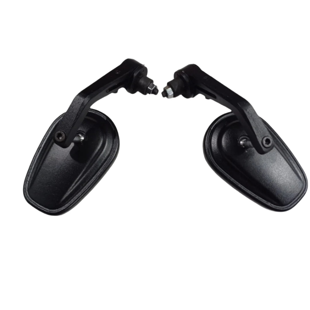 Trendy Universal Bar End Mirrors for Motorcycle & Scooters, Universal Rearview Mirror