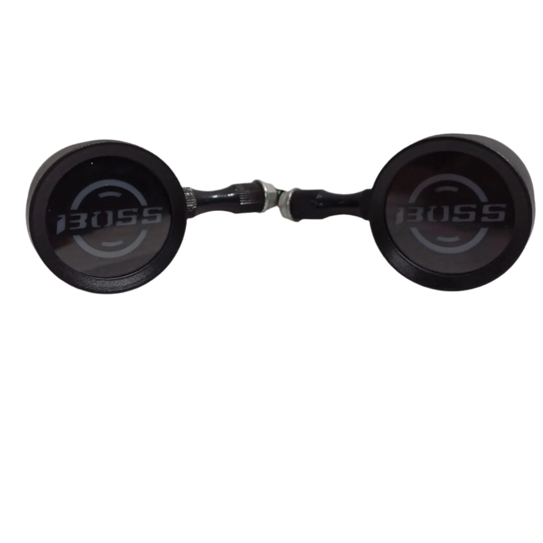 Big Metal Boss Logo LED Indicators for Royal Enfield - Pair