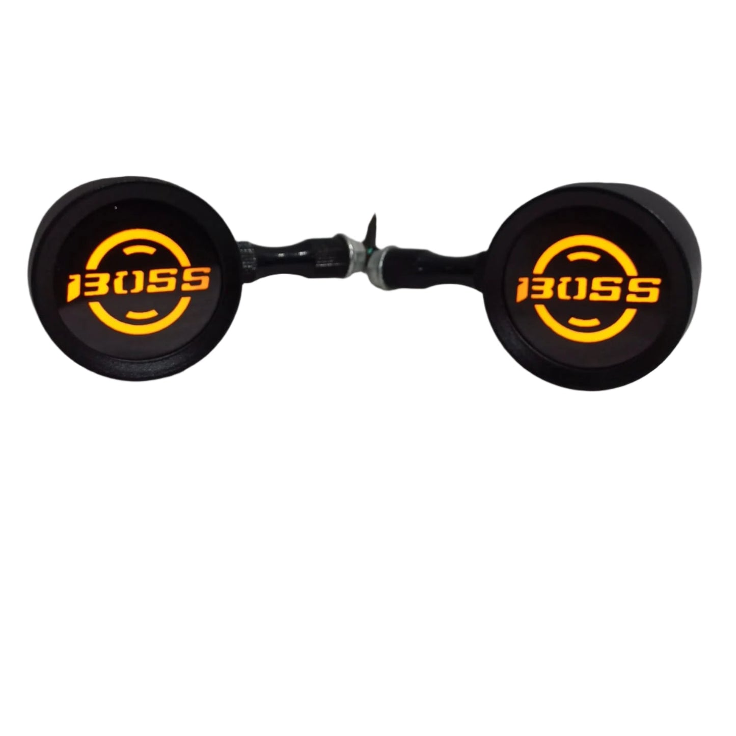 Big Metal Boss Logo LED Indicators for Royal Enfield - Pair