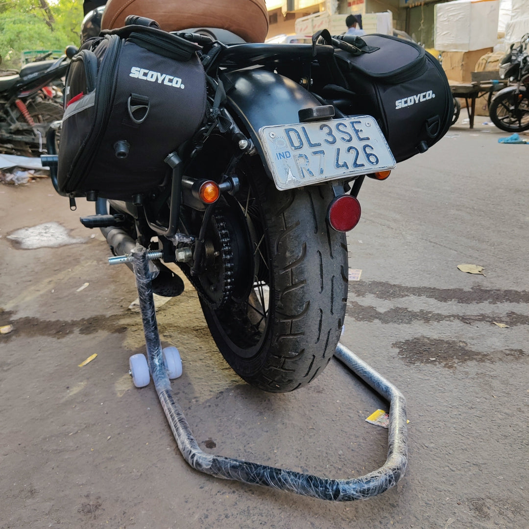 Carrier & Saddle Bags for Jawa Perak, Jawa 42 Bobber – Heavy-Duty Storage