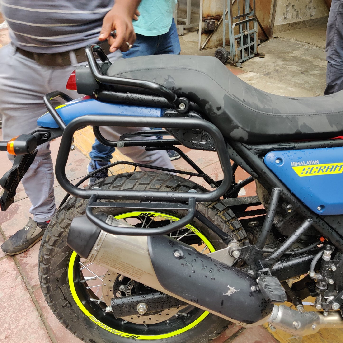 Premium Footrest Saddle Stay for Himalayan & Royal Enfield Scram 411