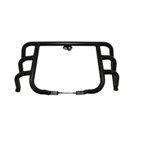 3-Rod Airfly Black-Coated Crash Guard for Royal Enfield Hunter 350