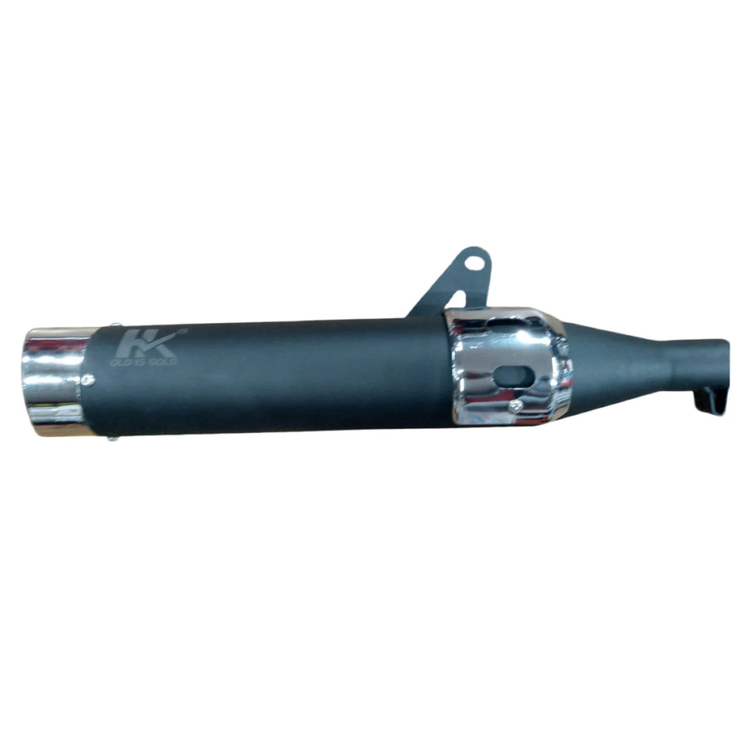 Razor Cut Exhaust for Royal Enfield Reborn & Meteor – Type 2 Design