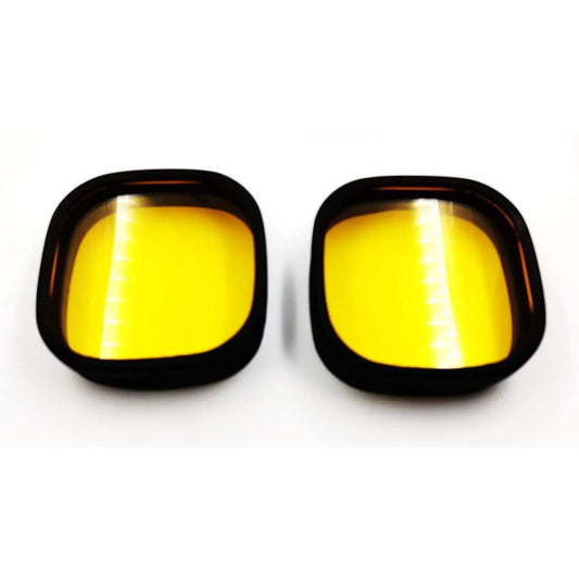 60 Watt HJG 4 LED CREE Fog Light β Auxiliary Light with Yellow Cover for All Motorcycles