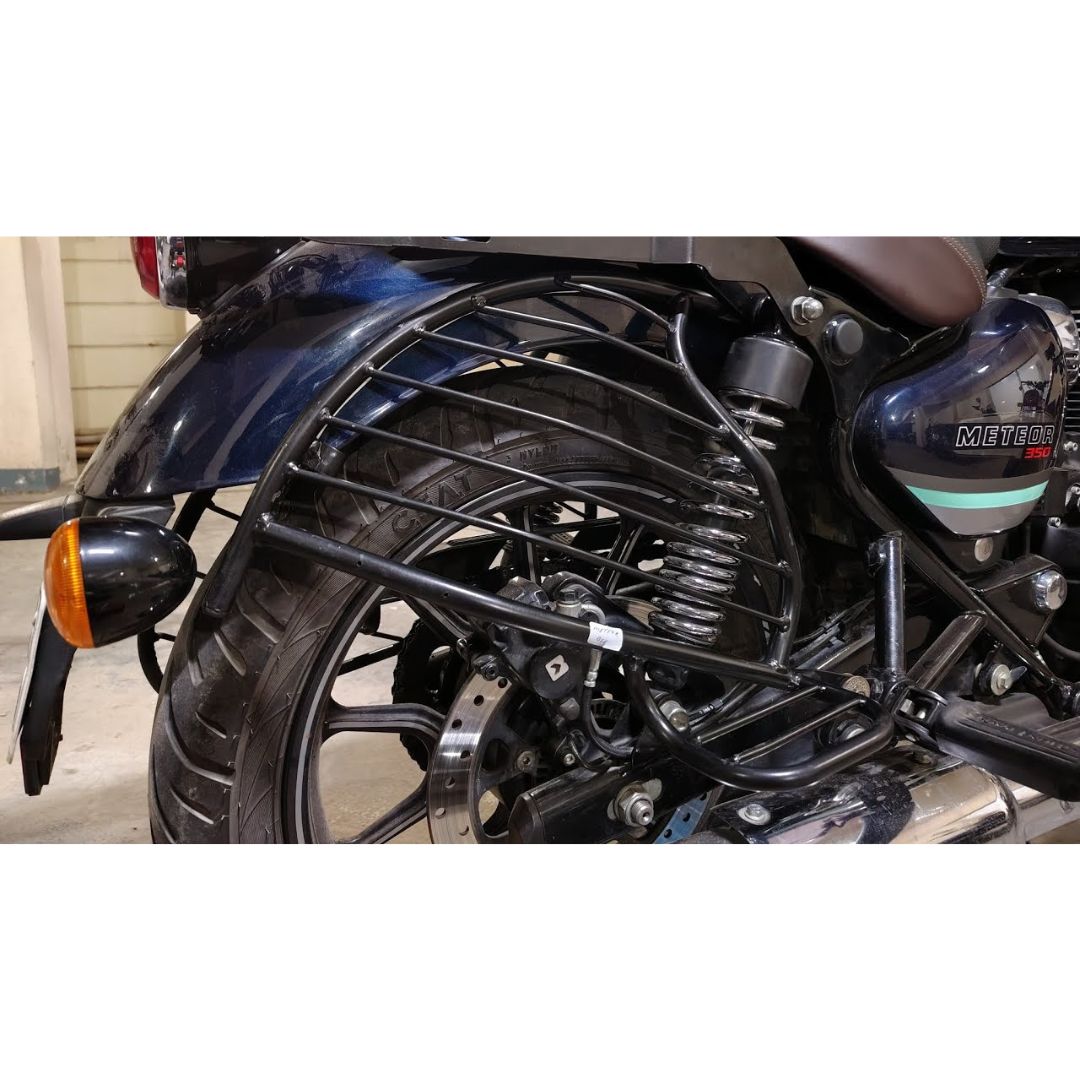 Right Side OE Style Saddle/Saree Guard for Royal Enfield Super Meteor 650 7 Meteor 350
