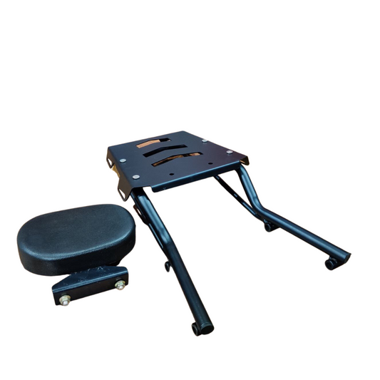 Top Rack with Cushion Backrest for Triumph Speed 400 & Scrambler 400x