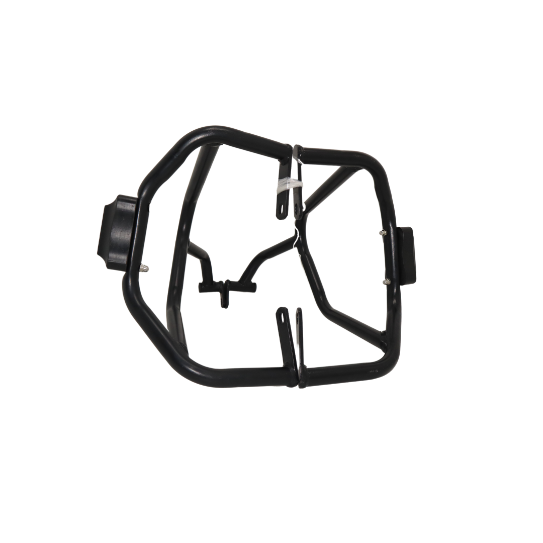 Tripod Crash Guard with Delrin (Flat) Sliders for Royal Enfield Hunter & Meteor 350
