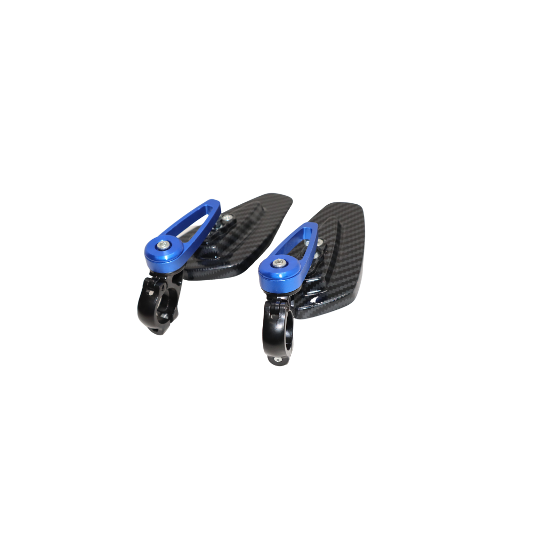 Imported Universal Bar End Mirrors for Motorcycle & Scooters, Universal Rearview Mirror