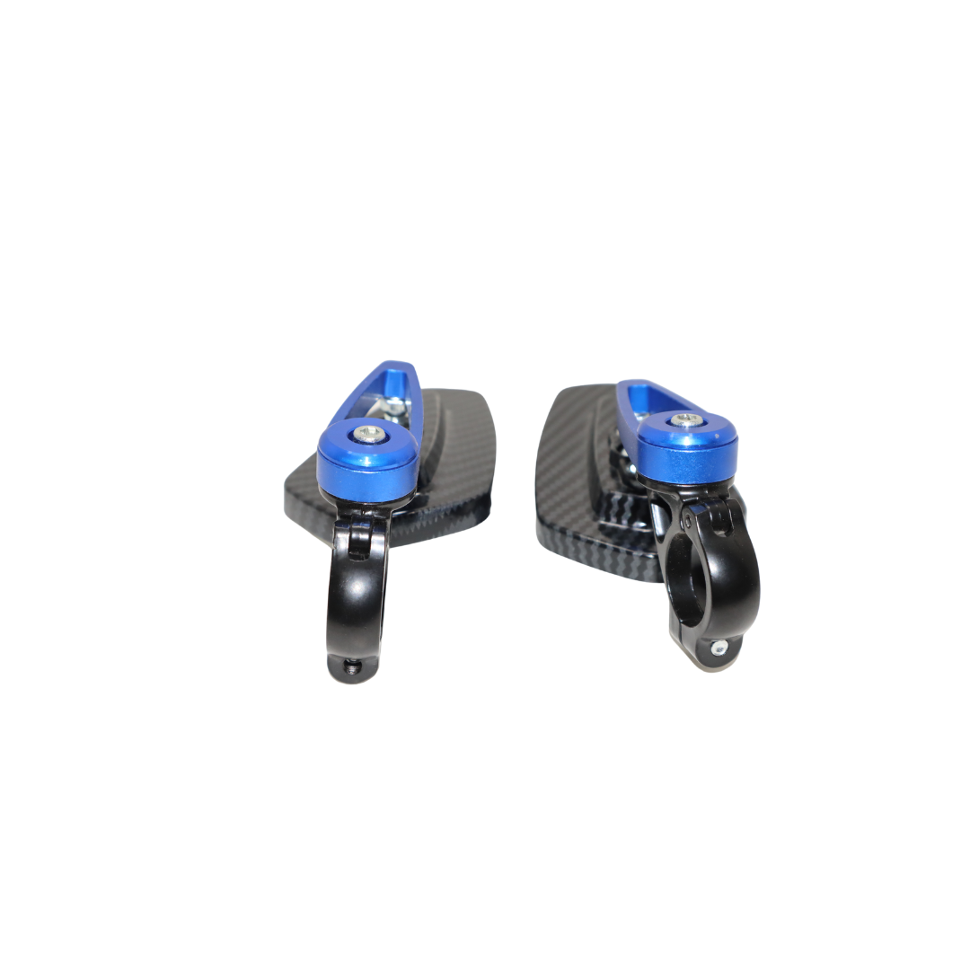 Imported Universal Bar End Mirrors for Motorcycle & Scooters, Universal Rearview Mirror