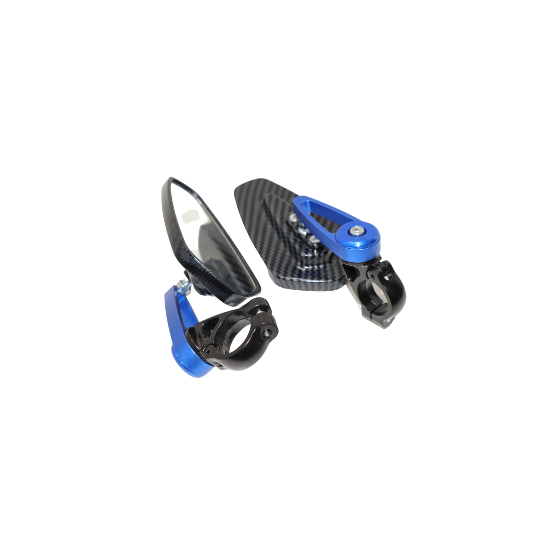Imported Universal Bar End Mirrors for Motorcycle & Scooters, Universal Rearview Mirror