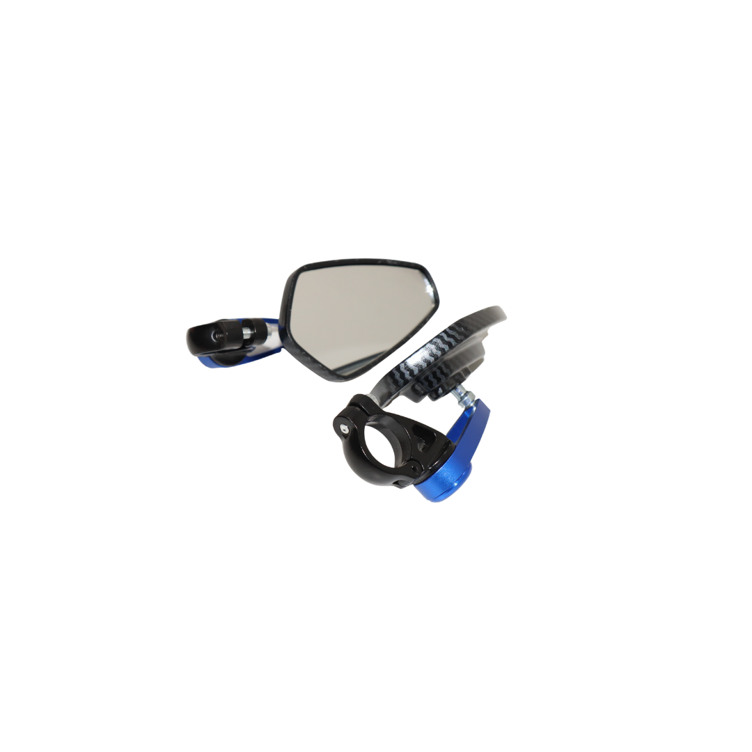 Imported Universal Bar End Mirrors for Motorcycle & Scooters, Universal Rearview Mirror