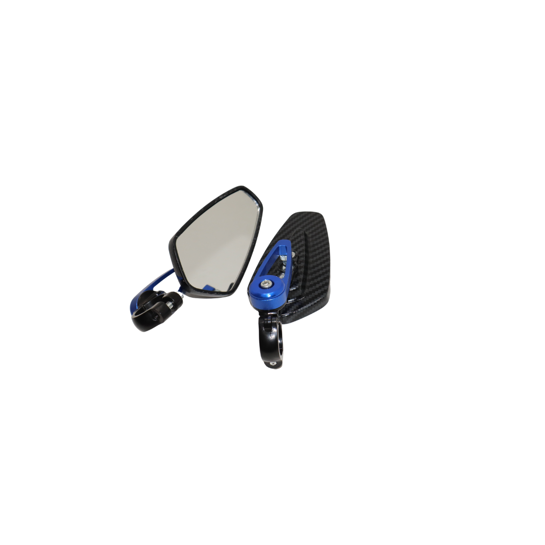 Imported Universal Bar End Mirrors for Motorcycle & Scooters, Universal Rearview Mirror