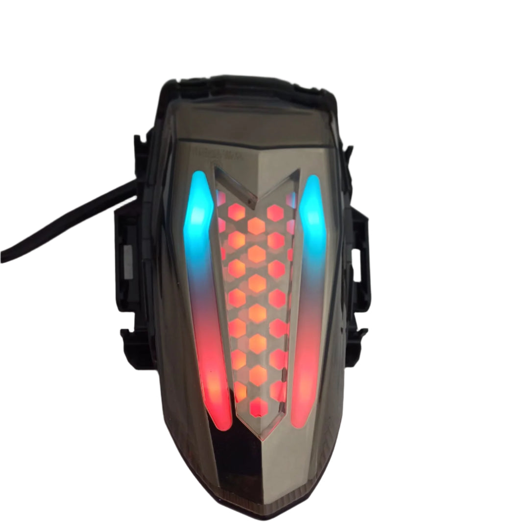 Tail Light for Yamaha R15 V3, V4, R15 M - RGB Multicolor Flowing Running LED Tail Light