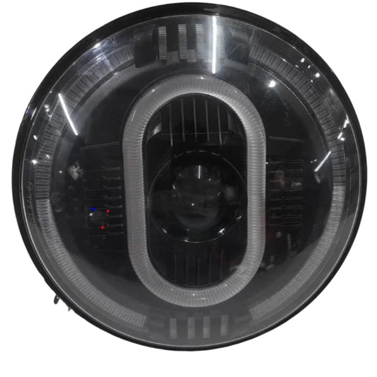 7" Inch 110 Watt HJG Premium Headlight with Welcome DRL