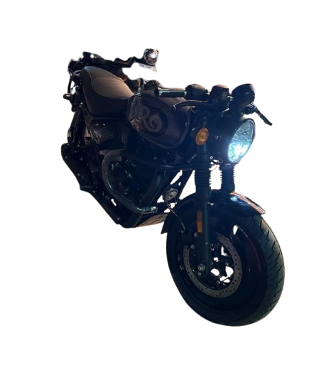 Cafe Racer Handlebar for Hunter 350 (GT650 Look) – Premium Build & Ergonomic Design