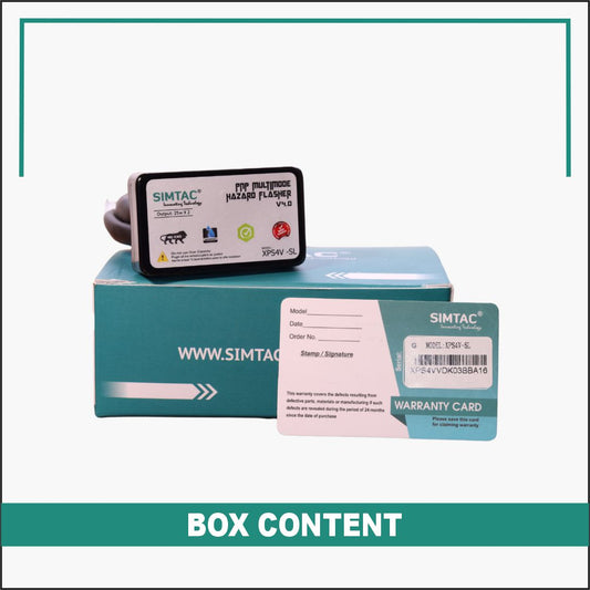 SWITCHLESS Hero XPulse 200 4V - Compatible Simtac PNP Hazard Flasher/Adapter/Module with Indicator Blinker - XPS-SL