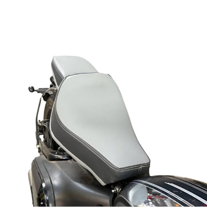 Premium Foldable Seat for Jawa 42 Bobber/Perak - 100kg Load Capacity